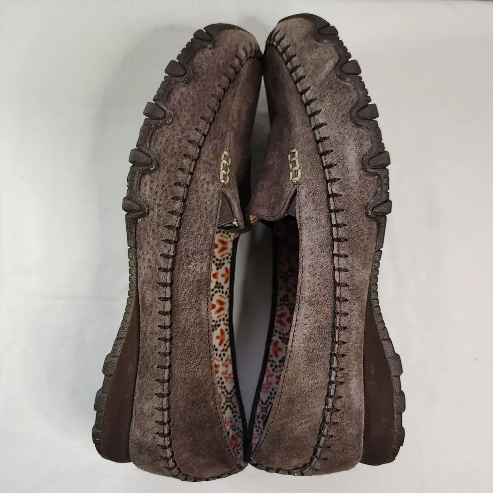 SKECHERS Relaxed Fit Memory Foam 8.5 Women's Slip-On Moccasins Shoes - Picture 5 of 8
